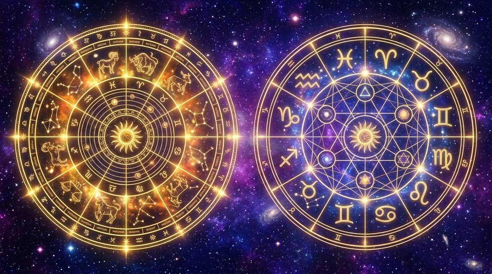 Vedic Sidereal Astrology Compared With Western Tropical Zodiac
